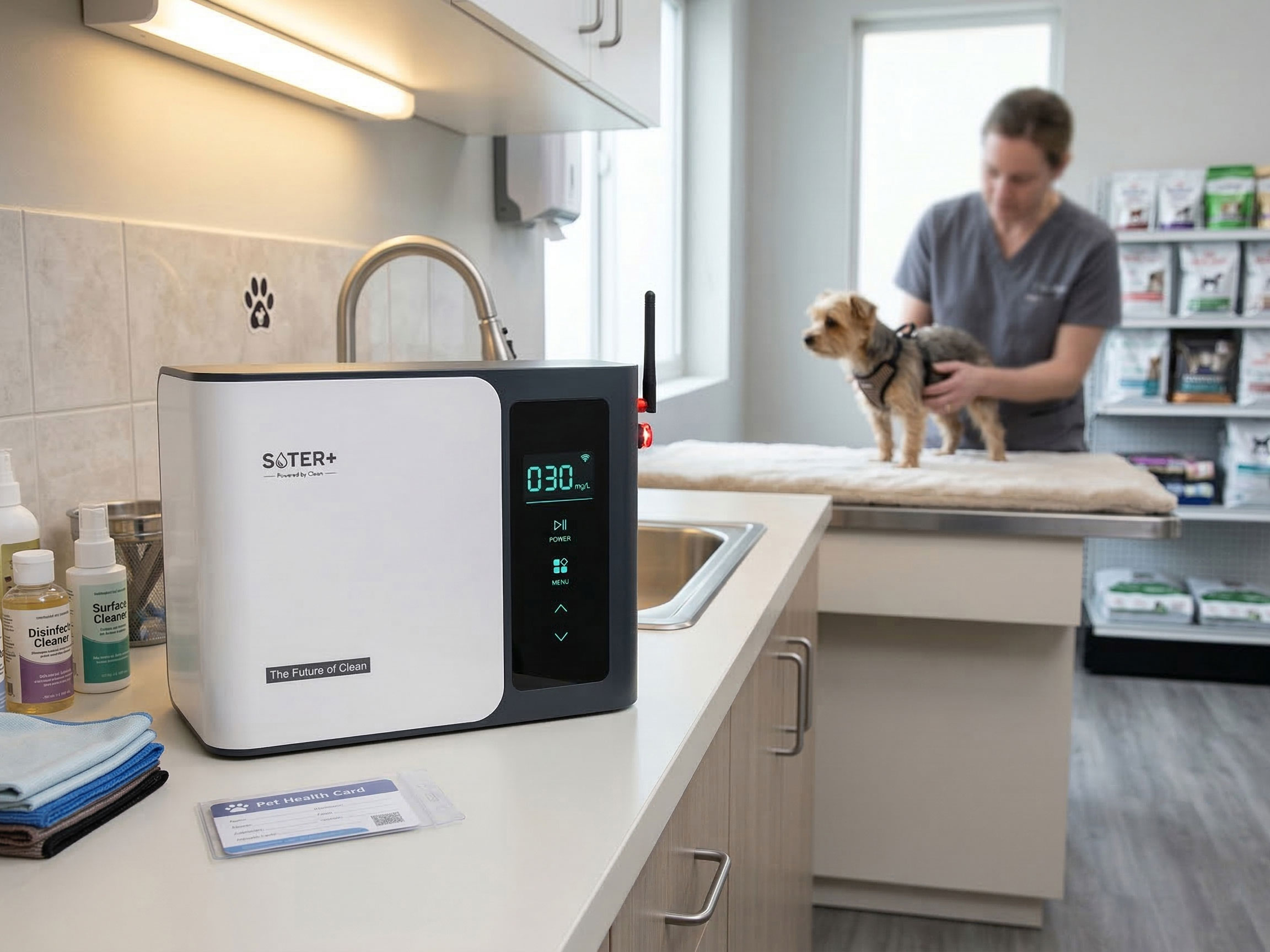 Acide hypochloreux légèrement acide : une solution de désinfection professionnelle complète pour les propriétaires d’animaux de compagnie