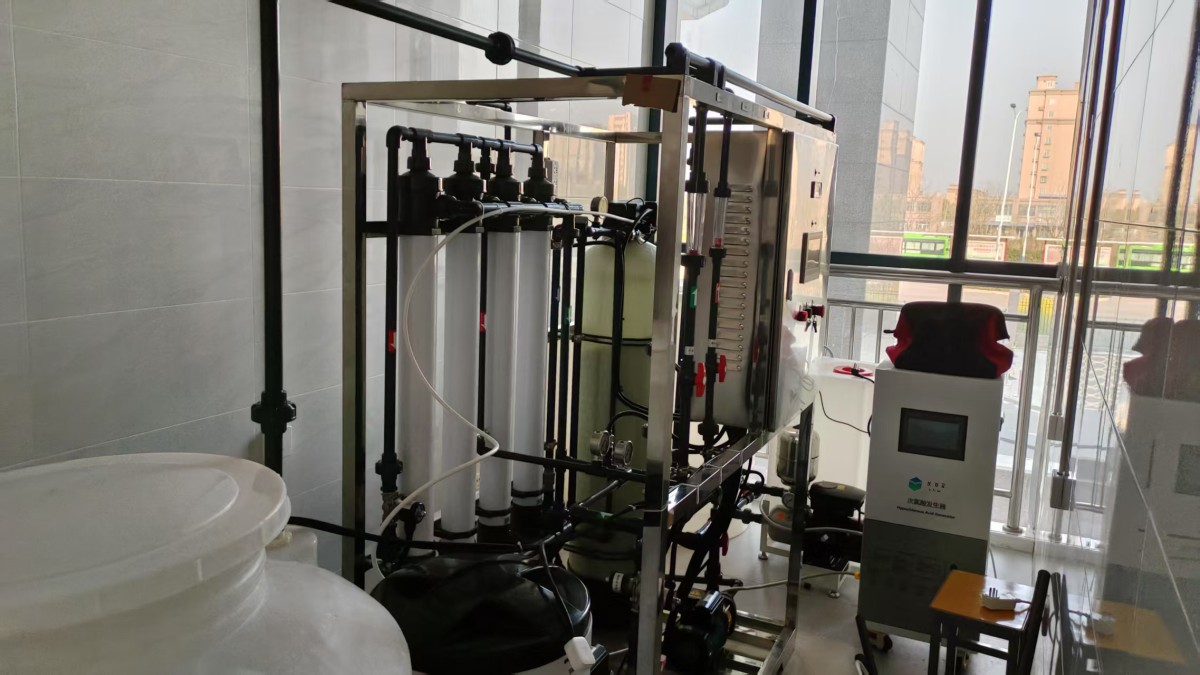 Desarrollamos una solución integrada para el aprovechamiento de recursos de aguas residuales y la desinfección ambiental para una empresa de PetroChina.
