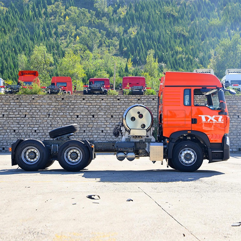 Тяжёлый грузовик SINOTRUK HOWO TX7, 480 л.с., привод 6x4, тягач на LNG