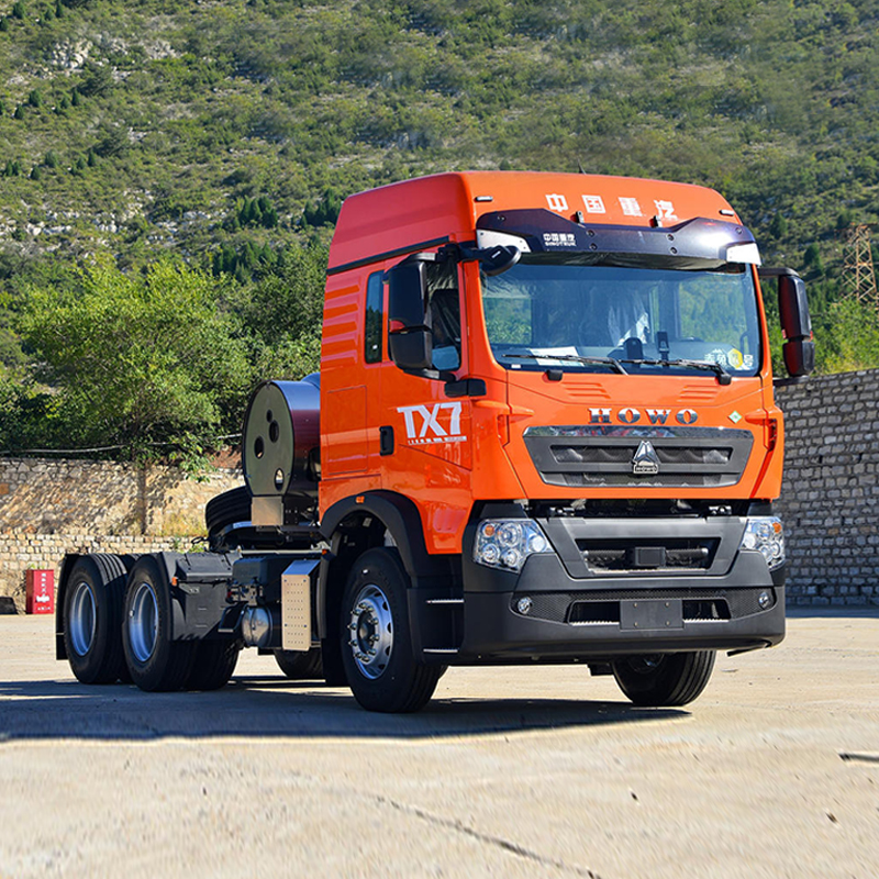 Тяжёлый грузовик SINOTRUK HOWO TX7, 480 л.с., привод 6x4, тягач на LNG