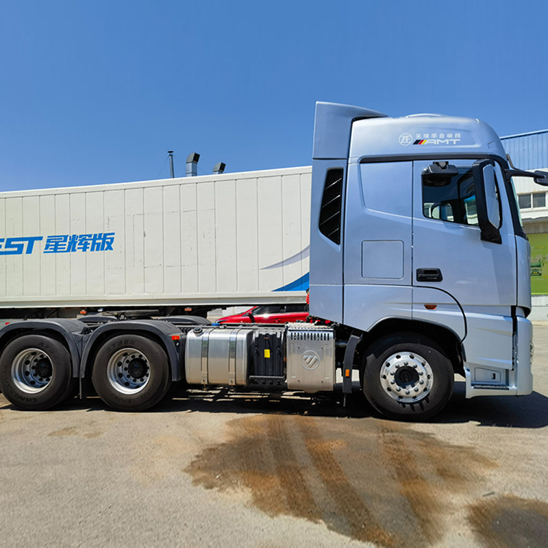 Тягач Foton Auman EST версии Xinghui, 580 л. с., колесная формула 6x4, автоматизированная трансмиссия AMT