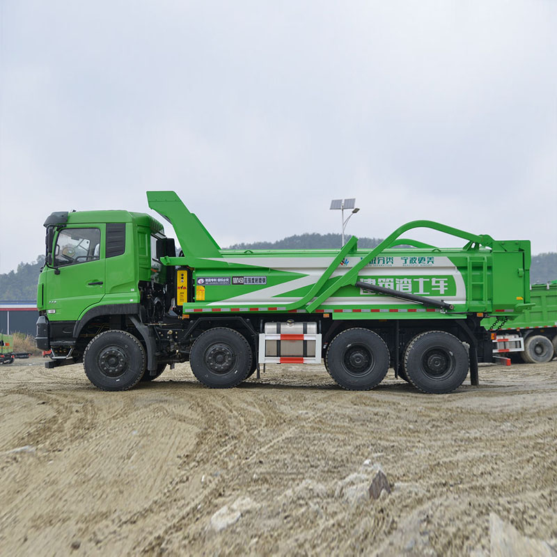 Тяжелый грузовик DONGFENG KC, 350 л. с., колесная формула 8x4, самосвал 6 м