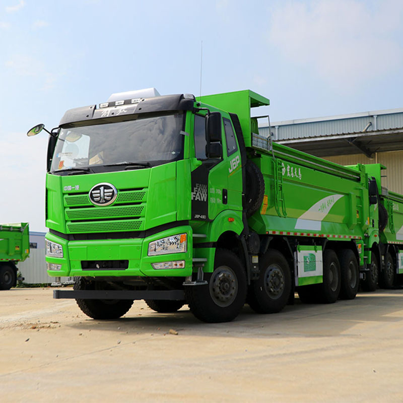 Тяжелый самосвал FAW New J6P, 460 л.с., колесная формула 8×4, длина кузова 6,5 м