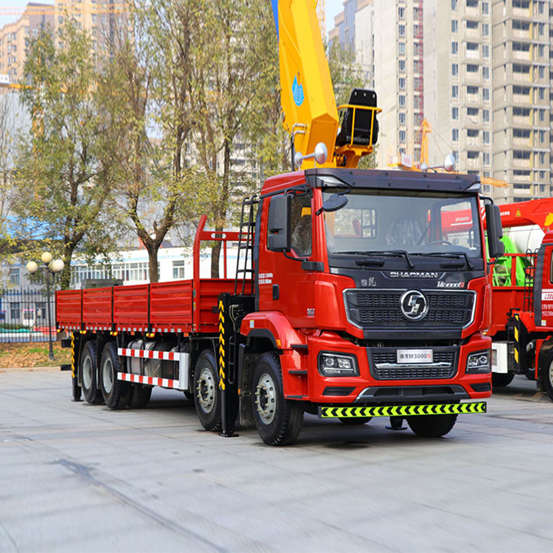 SHACMAN M3000S 340 л.с. 8x4 грузовик с КМУ
