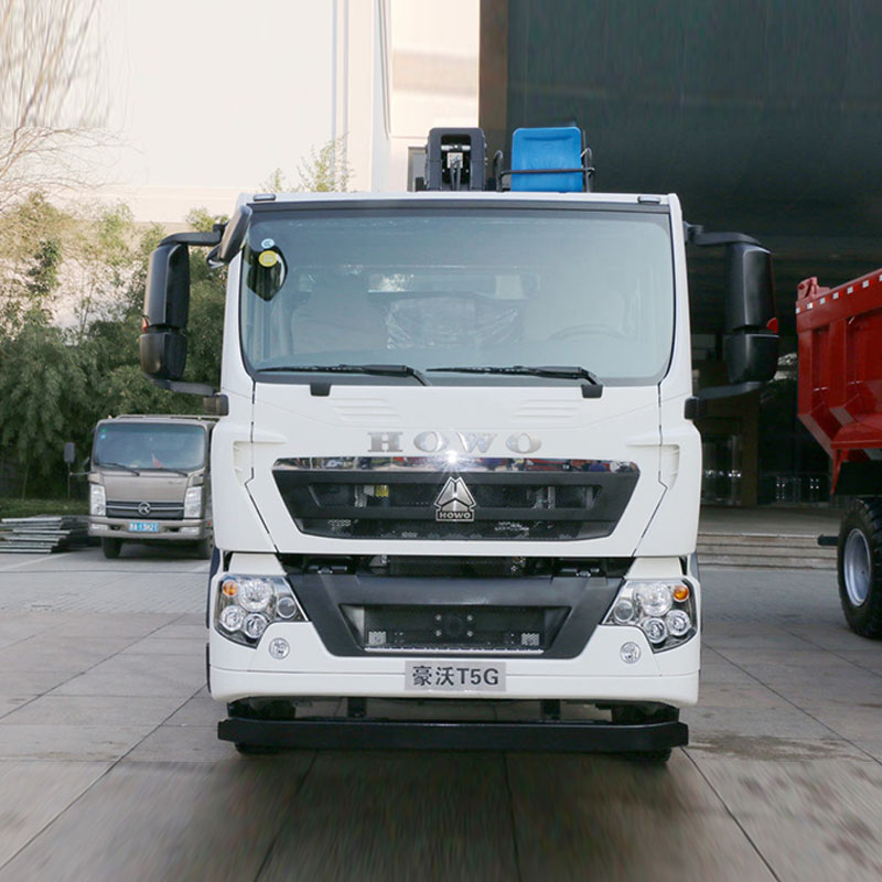 Кран-манипулятор Sinotruk HOWO T5G 280 л.с. с колесной формулой 6x4