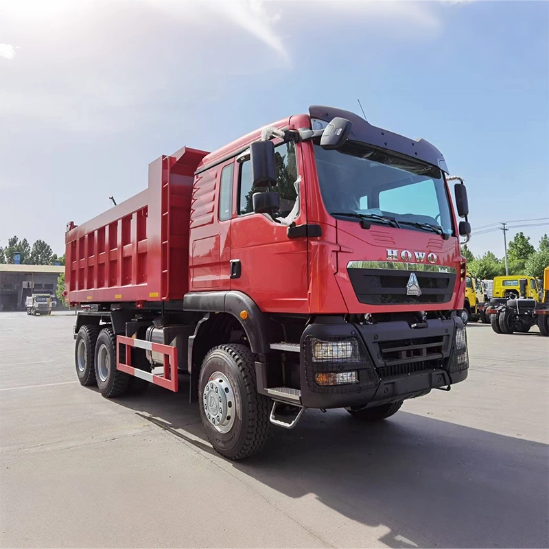 Самосвал Sinotruk HOWO TX мощностью 400 л. с., колесная формула 6x4, кузов 6,3 м