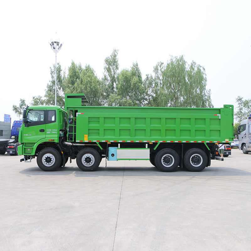 شاحنة ثقيلة Foton Auman New ETX 9 Series بقوة 400 حصان، دفع 8x4، شاحنة قلابة/تفريغ بطول 7.4m