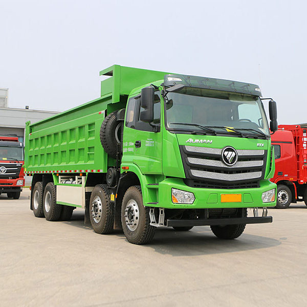 شاحنة ثقيلة Foton Auman New ETX 9 Series بقوة 400 حصان، دفع 8x4، شاحنة قلابة/تفريغ بطول 7.4m