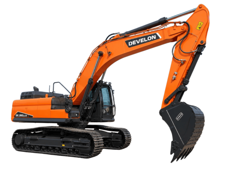 Nouvelle excavatrice DEVELON DX360LCA