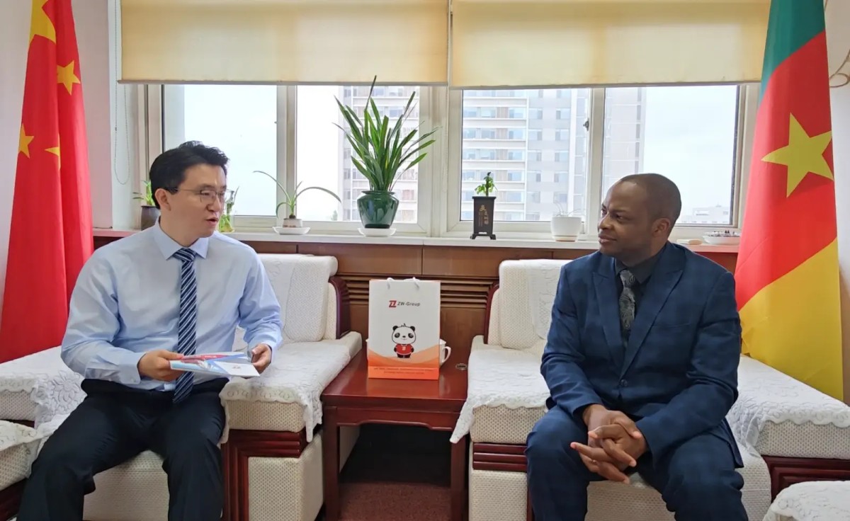 Renforcer sa présence en Afrique : ZW Group visite l’ambassade du Cameroun en Chine afin d’explorer de nouvelles opportunités de coopération dans le domaine des engins de chantier