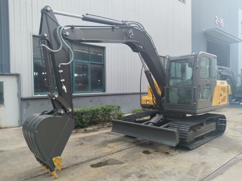 Side view of a 9-ton excavator-6 SL90 Excavator