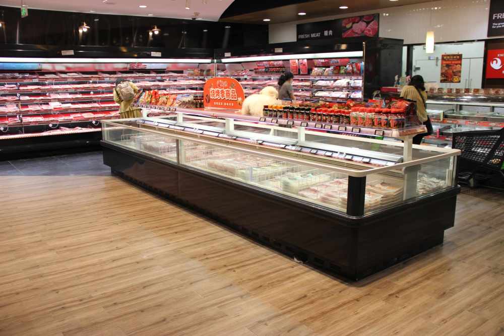 Open Island Freezer