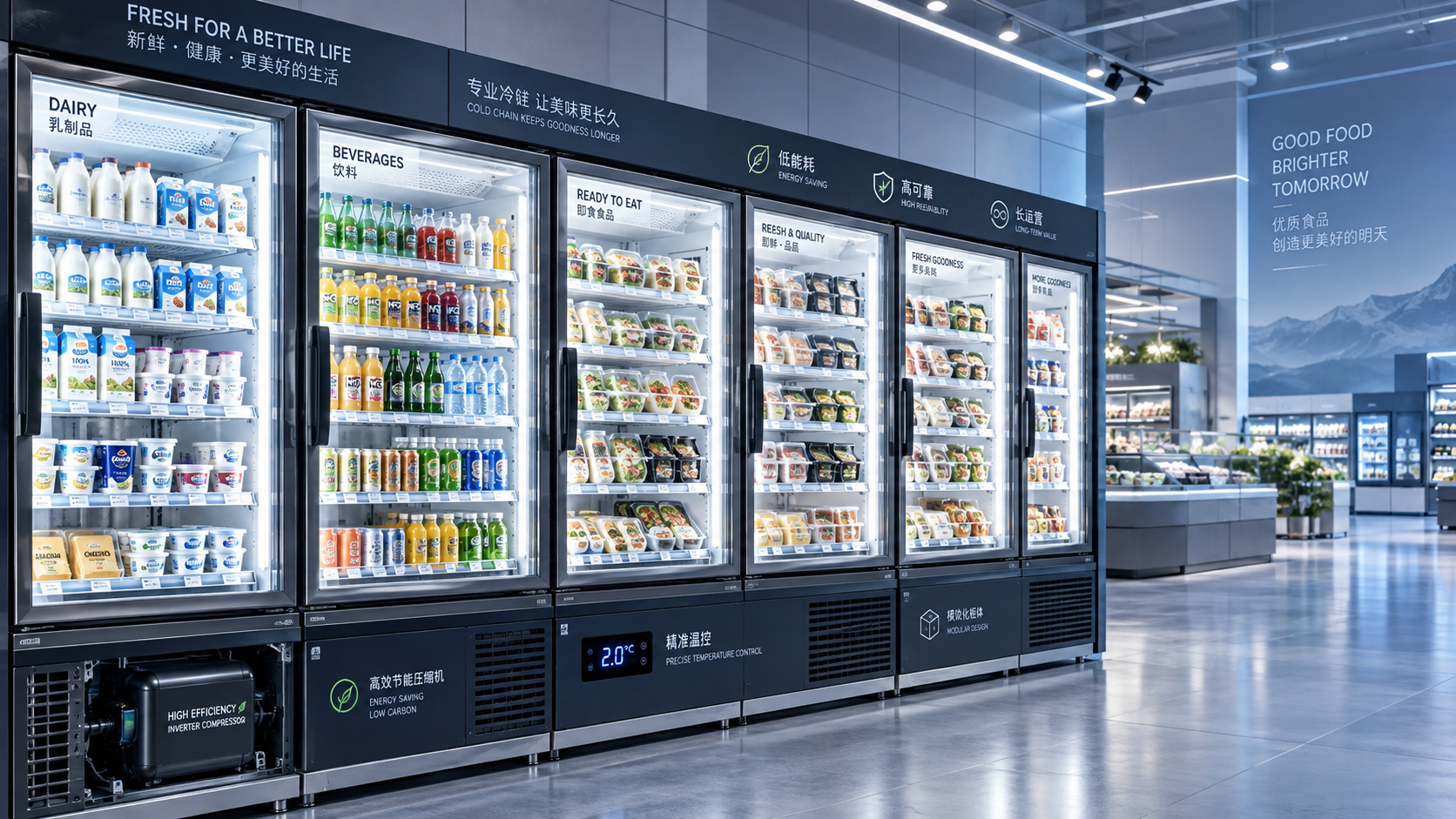 What Drives the Total Cost of Commercial Refrigerated Display Cabinets?