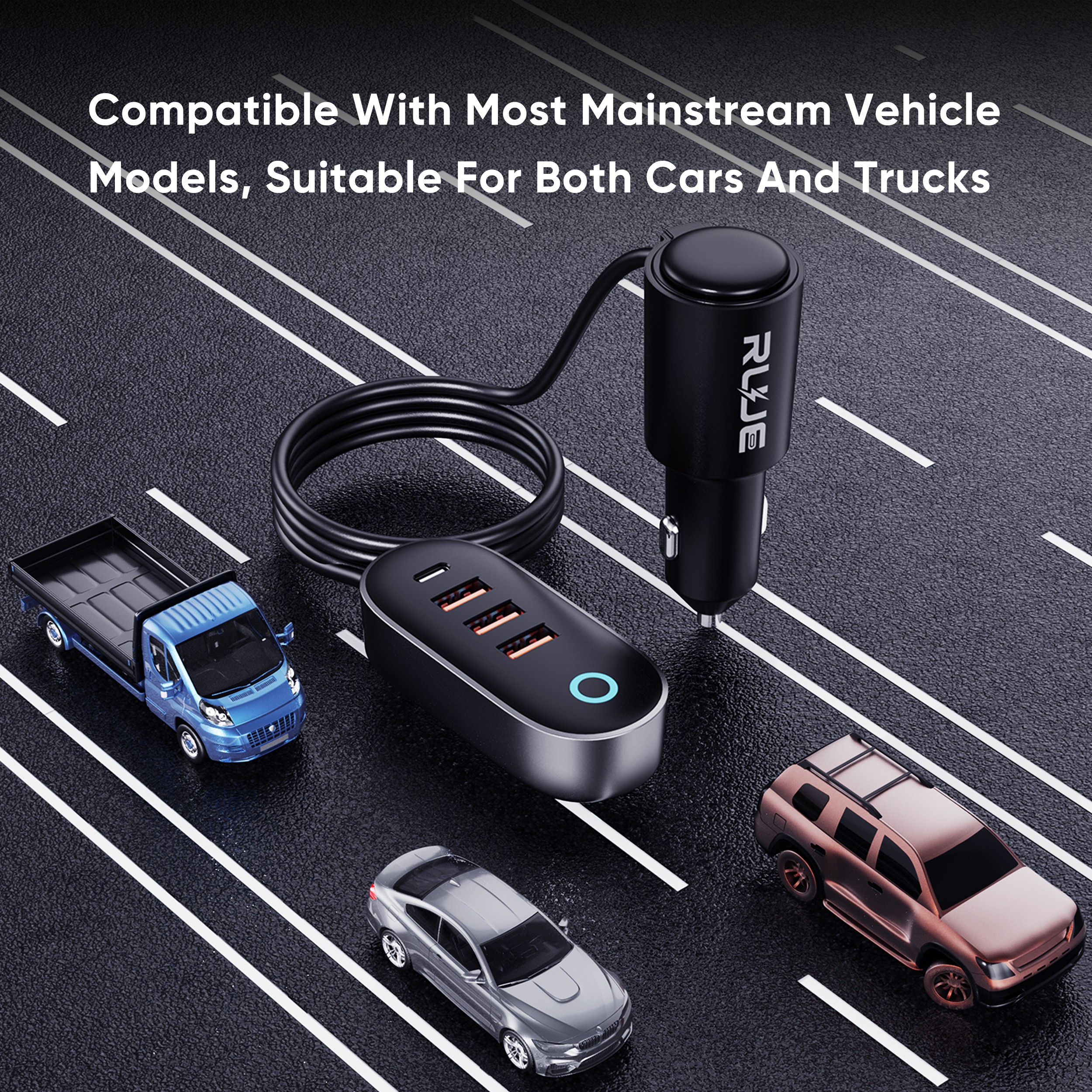 SD-019 125W High-Power Car Chargers