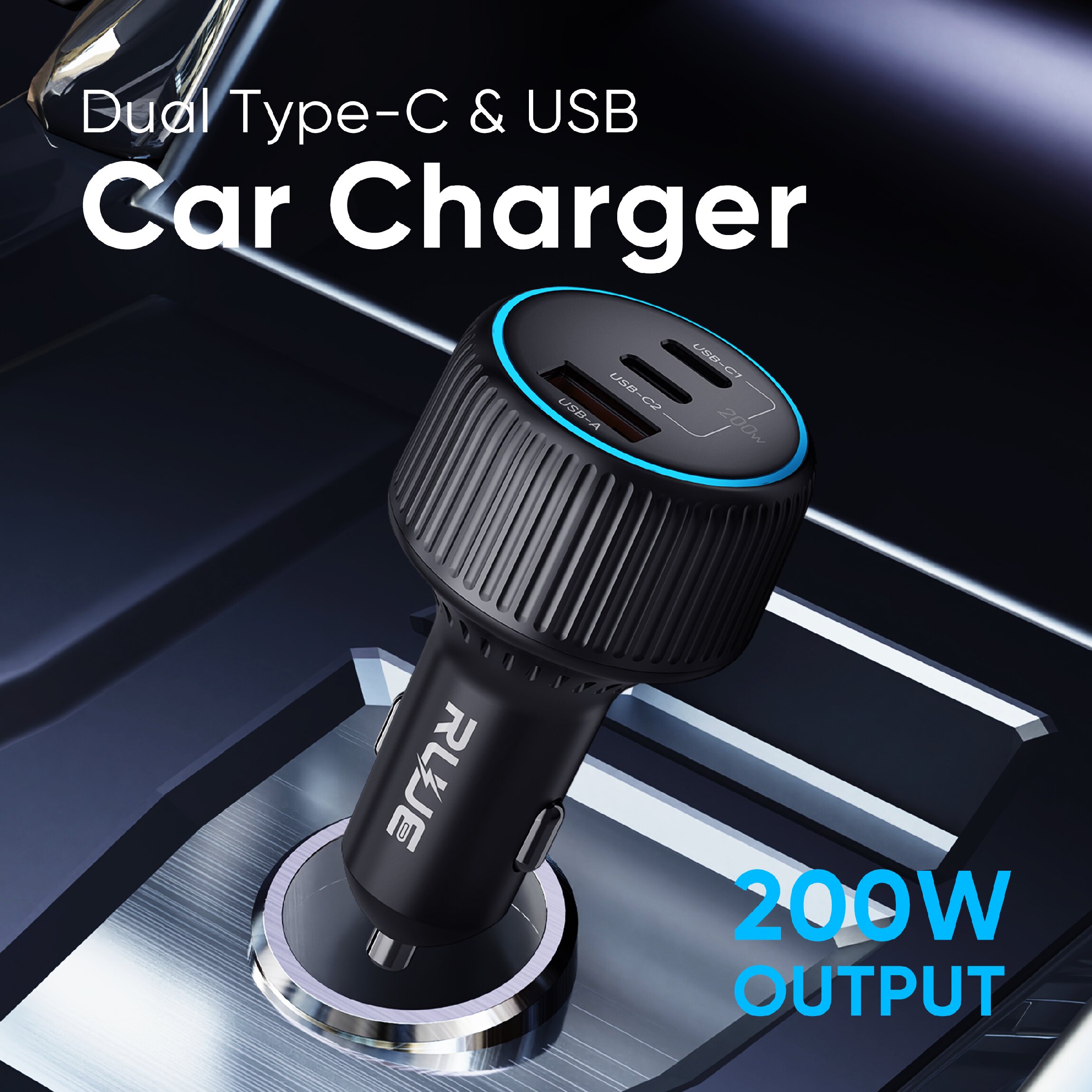 SD-042 200W High-Power Car Chargers