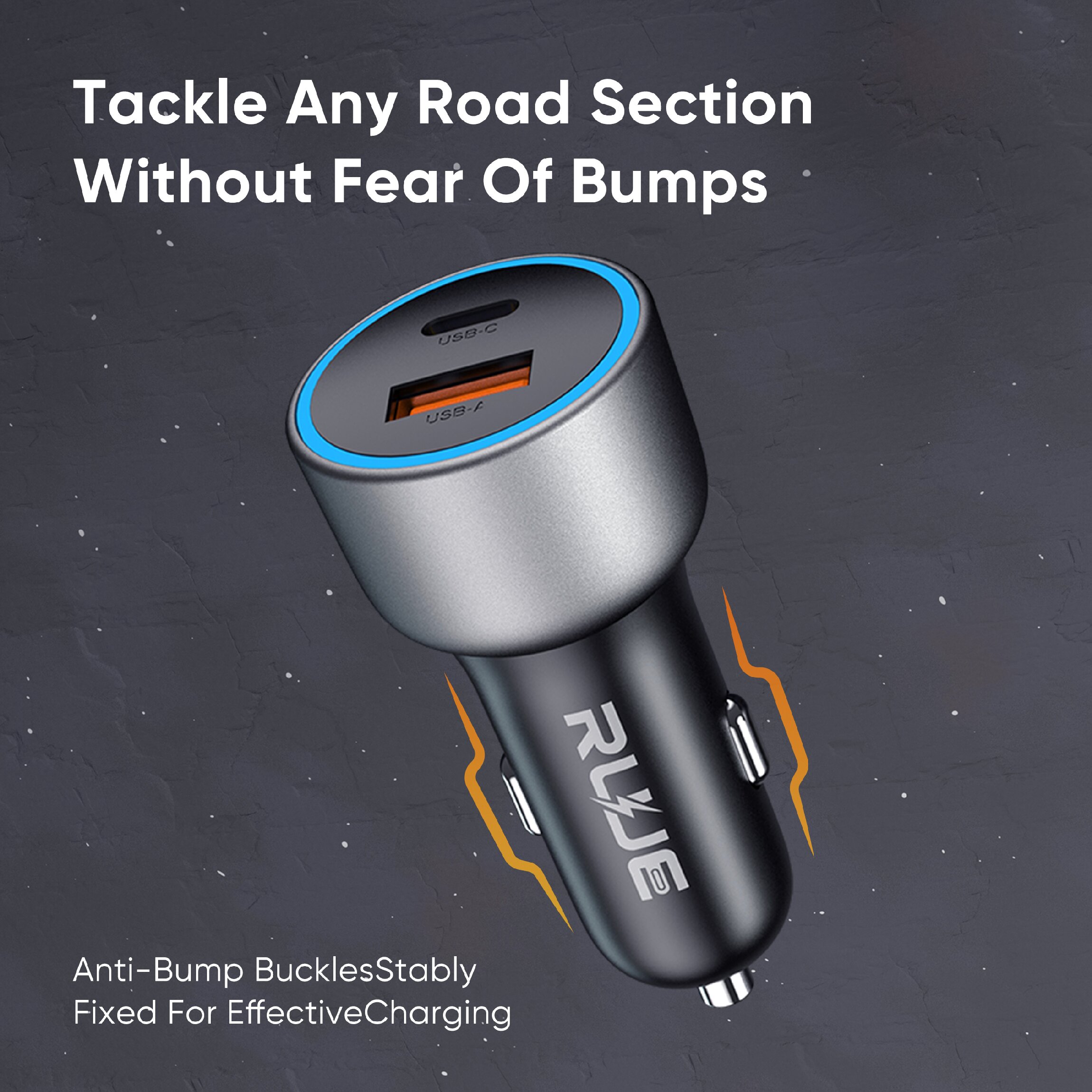 SD-B21 75W Dual-Port Car Charger