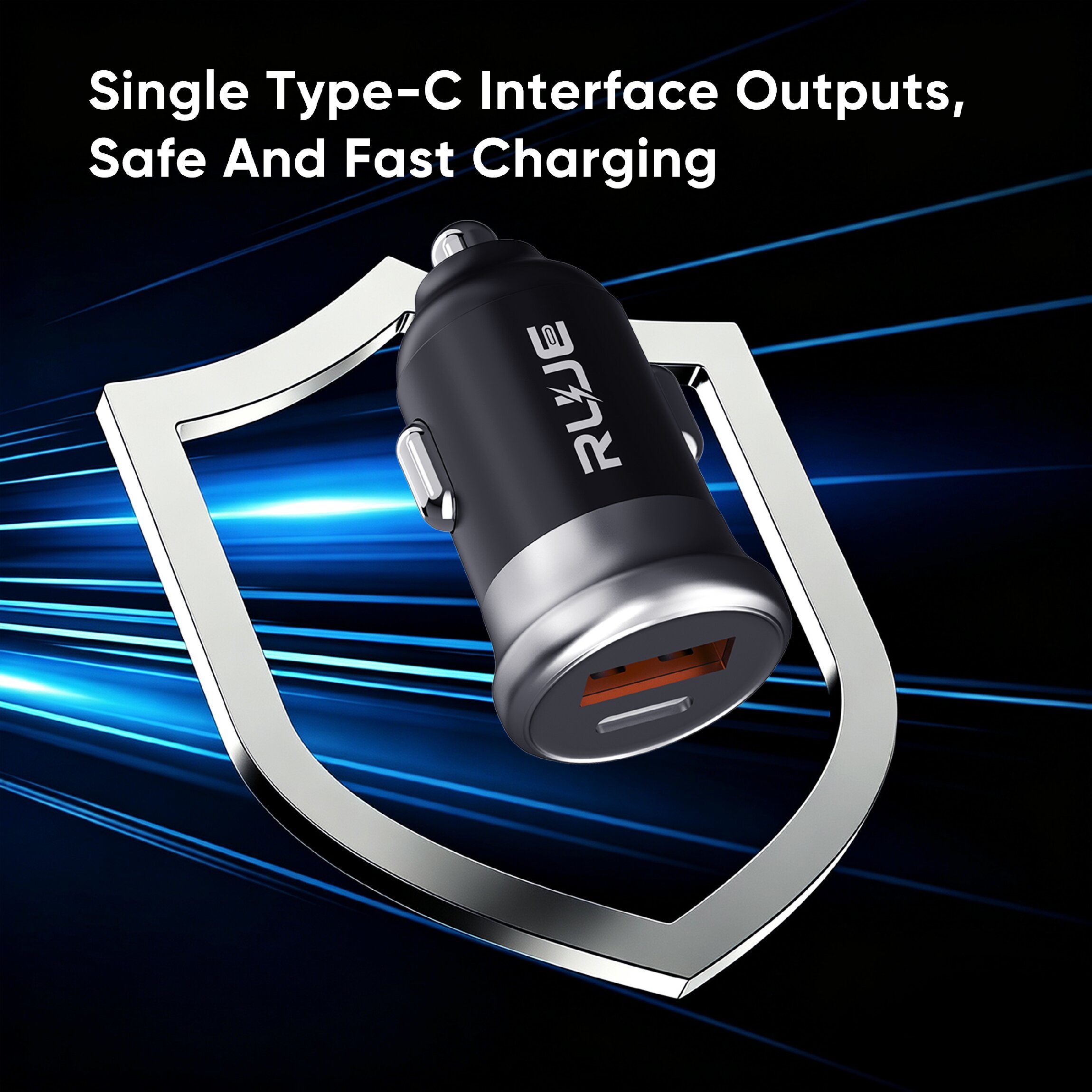 SD-Y75 30W Dual-Port Car Charger