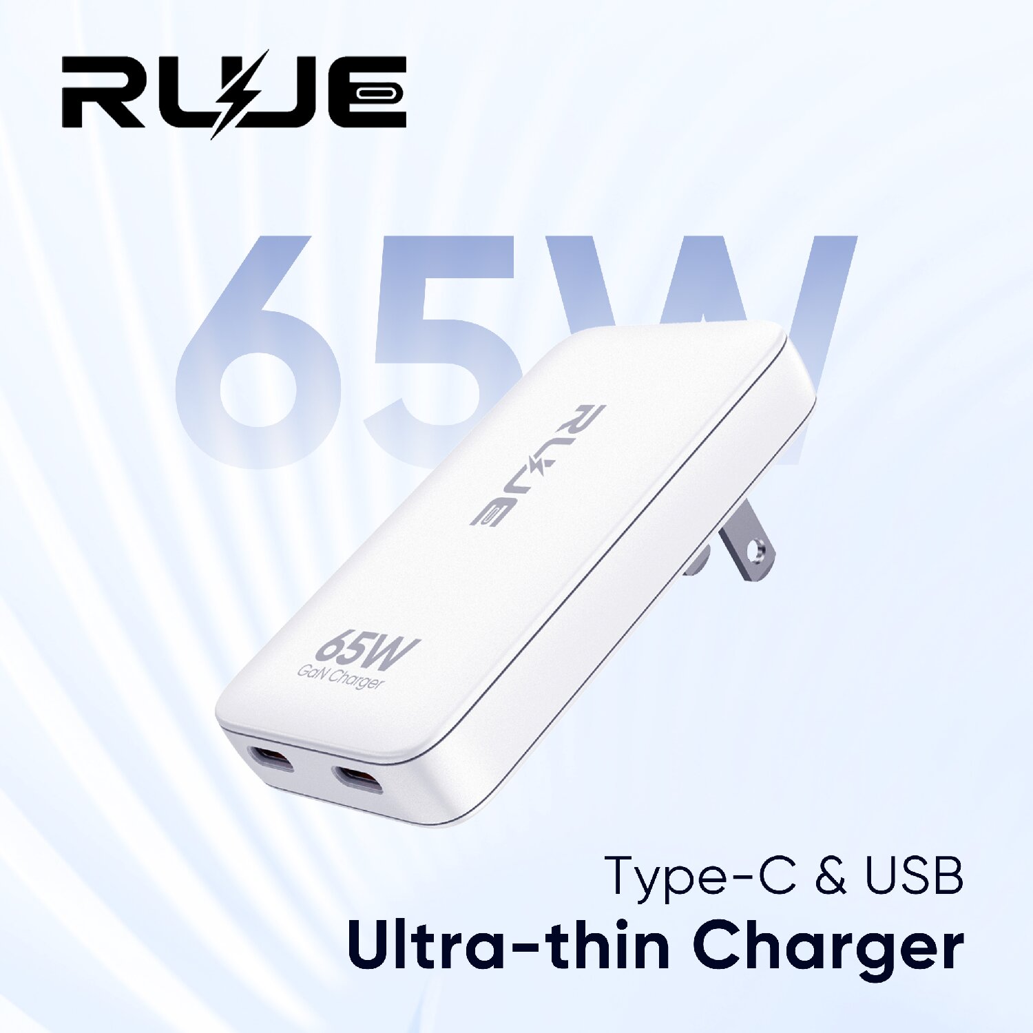 SD-32ZS 65W US Ultra-Slim GaN Charger