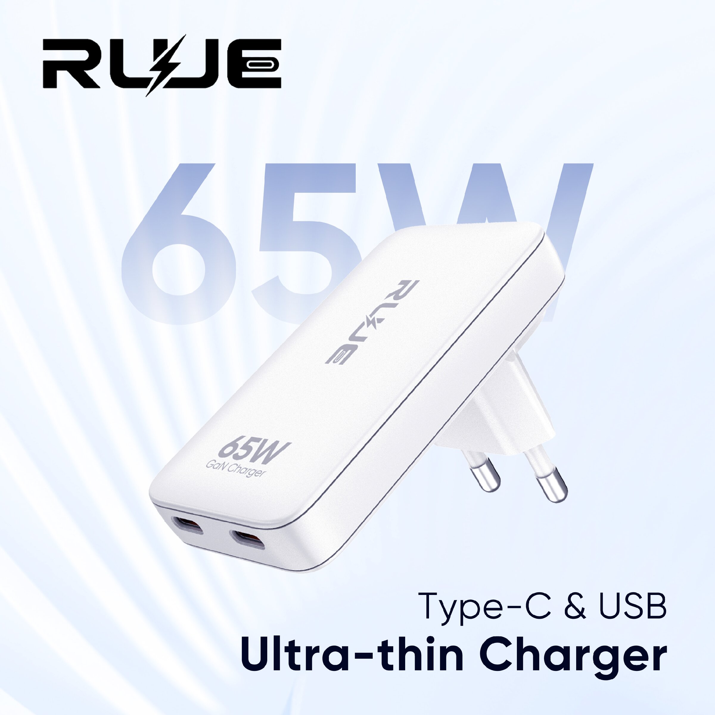 SD-32ZS 65W EU Ultra-Slim GaN Charger