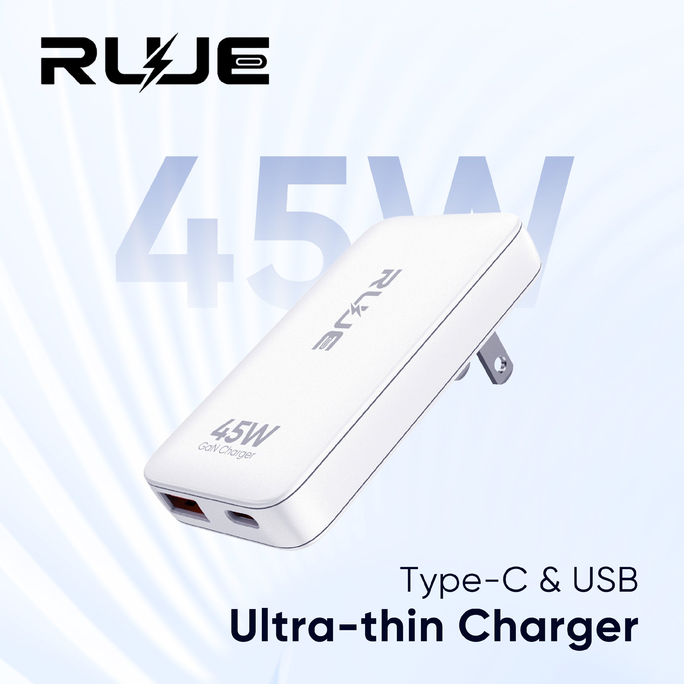 SD-29ZS 45W US Ultra-Slim GaN Charger