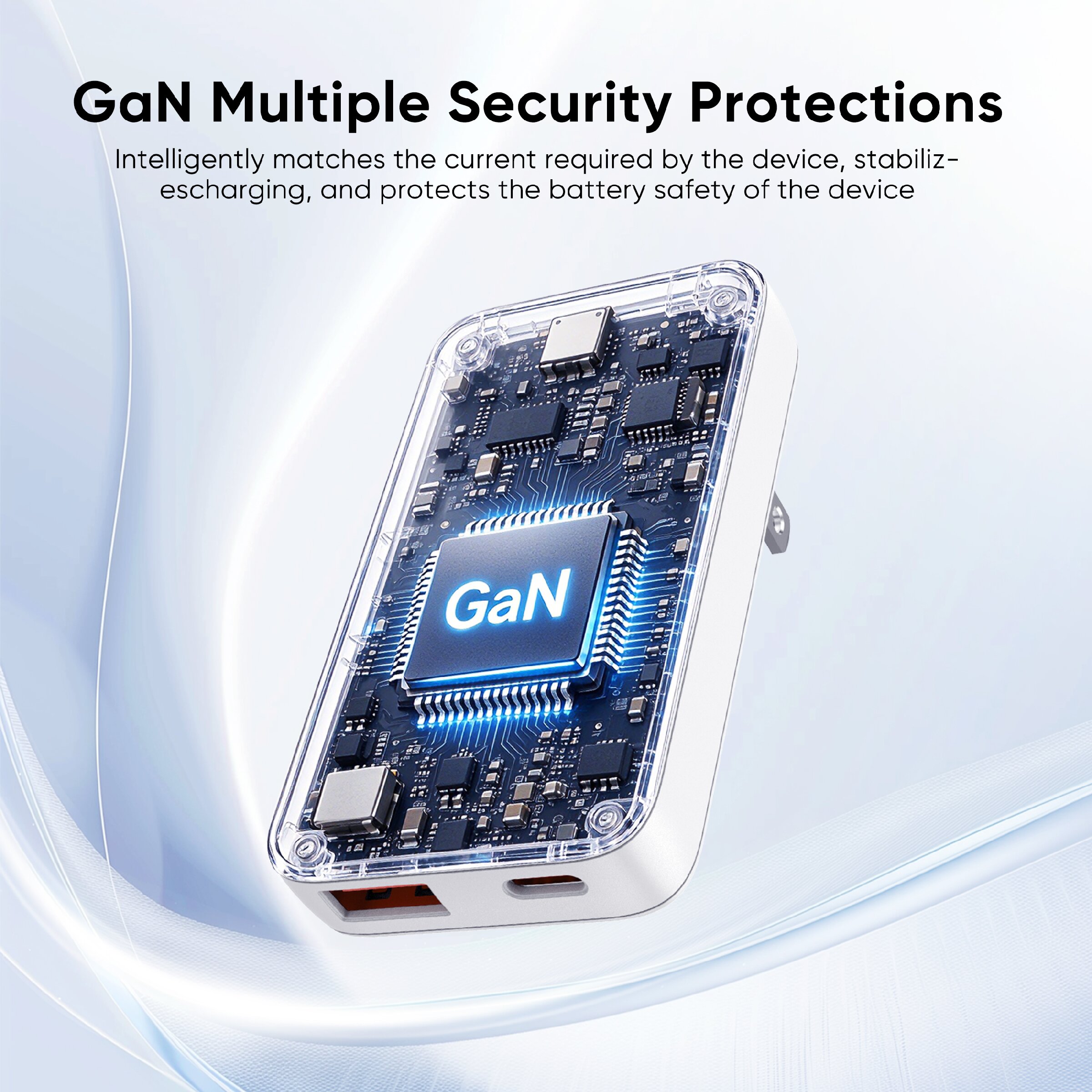 SD-29ZS 45W US Ultra-Slim GaN Charger