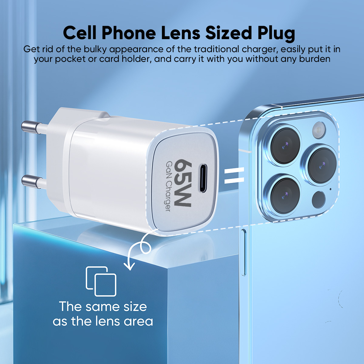 SD-28ZH 65W EU USB-C GaN Charger