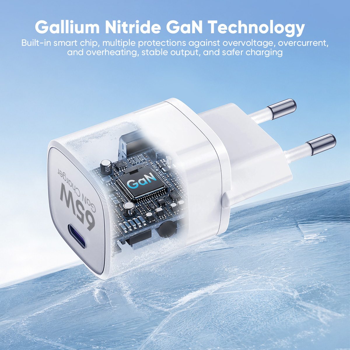 SD-28ZH 65W EU USB-C GaN Charger