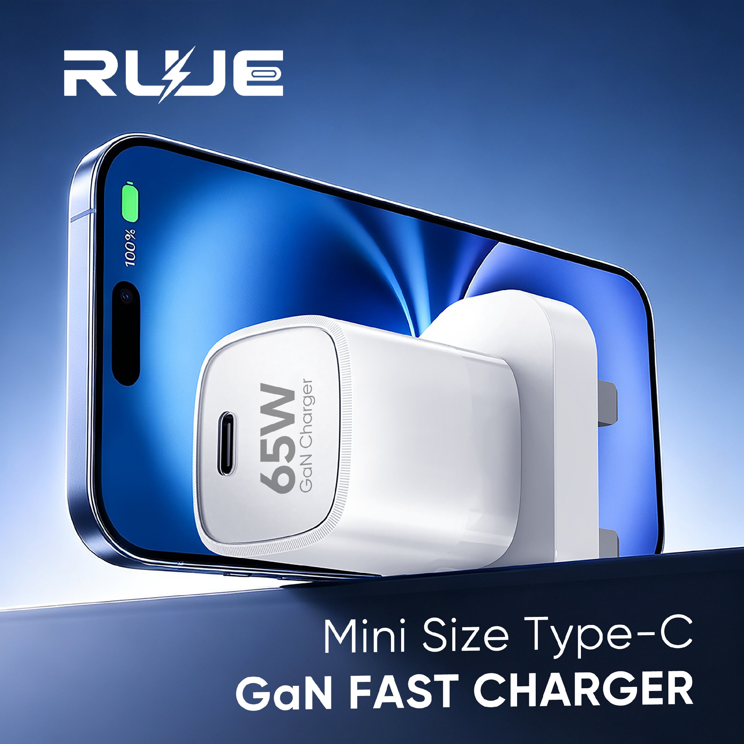 SD-28ZH 65W UK USB-C GaN Charger