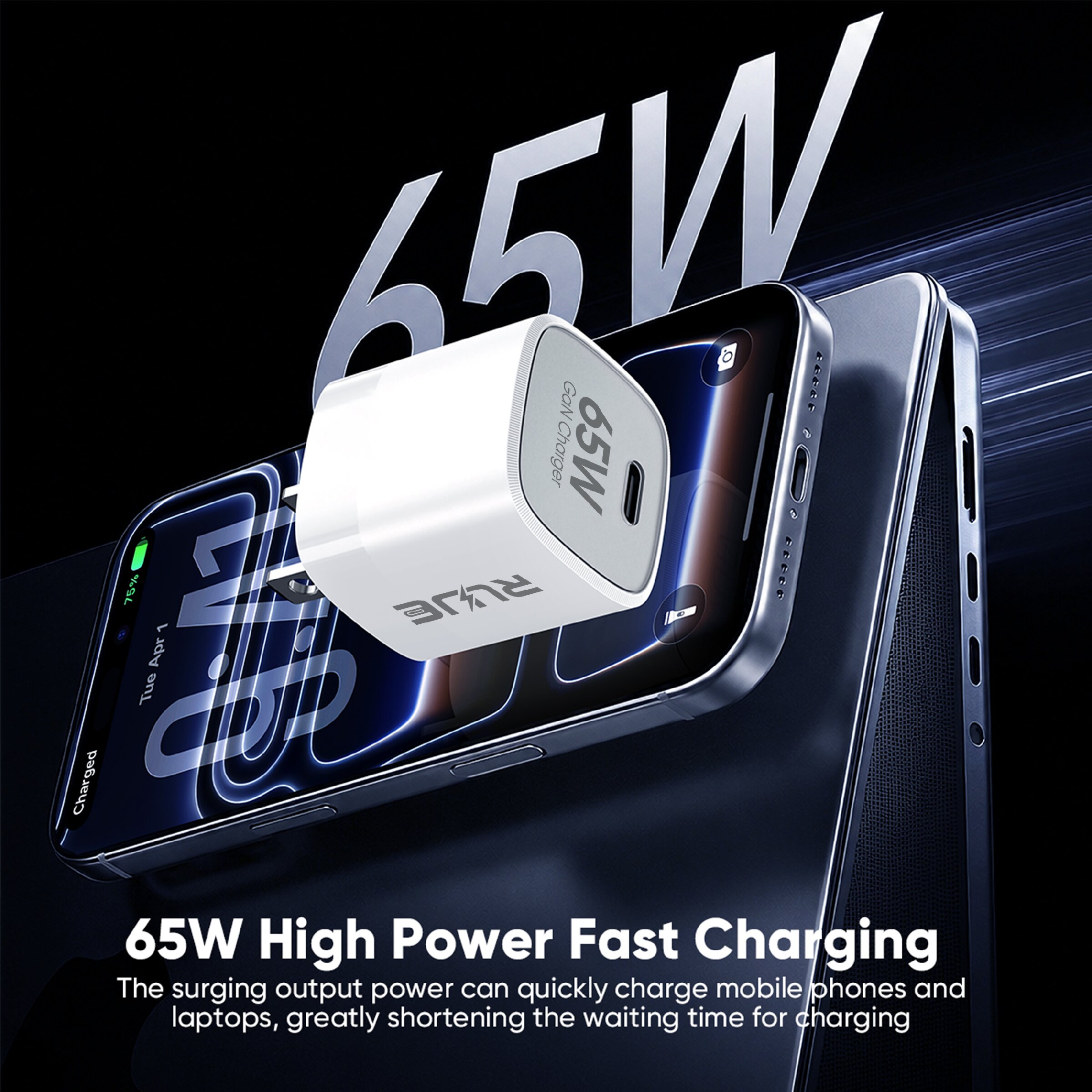 SD-28ZH 65W US USB-C GaN Charger