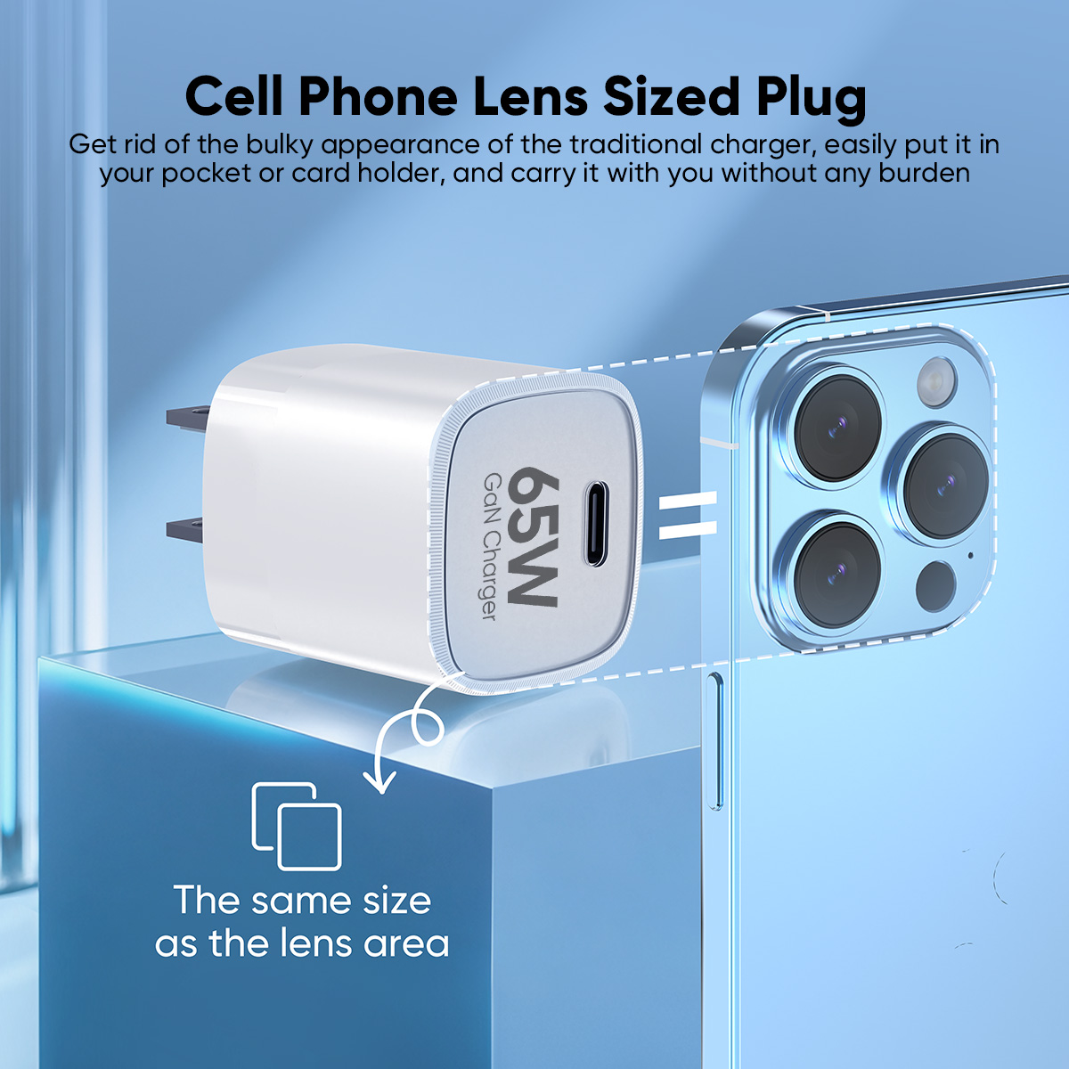 SD-28ZH 65W US USB-C GaN Charger