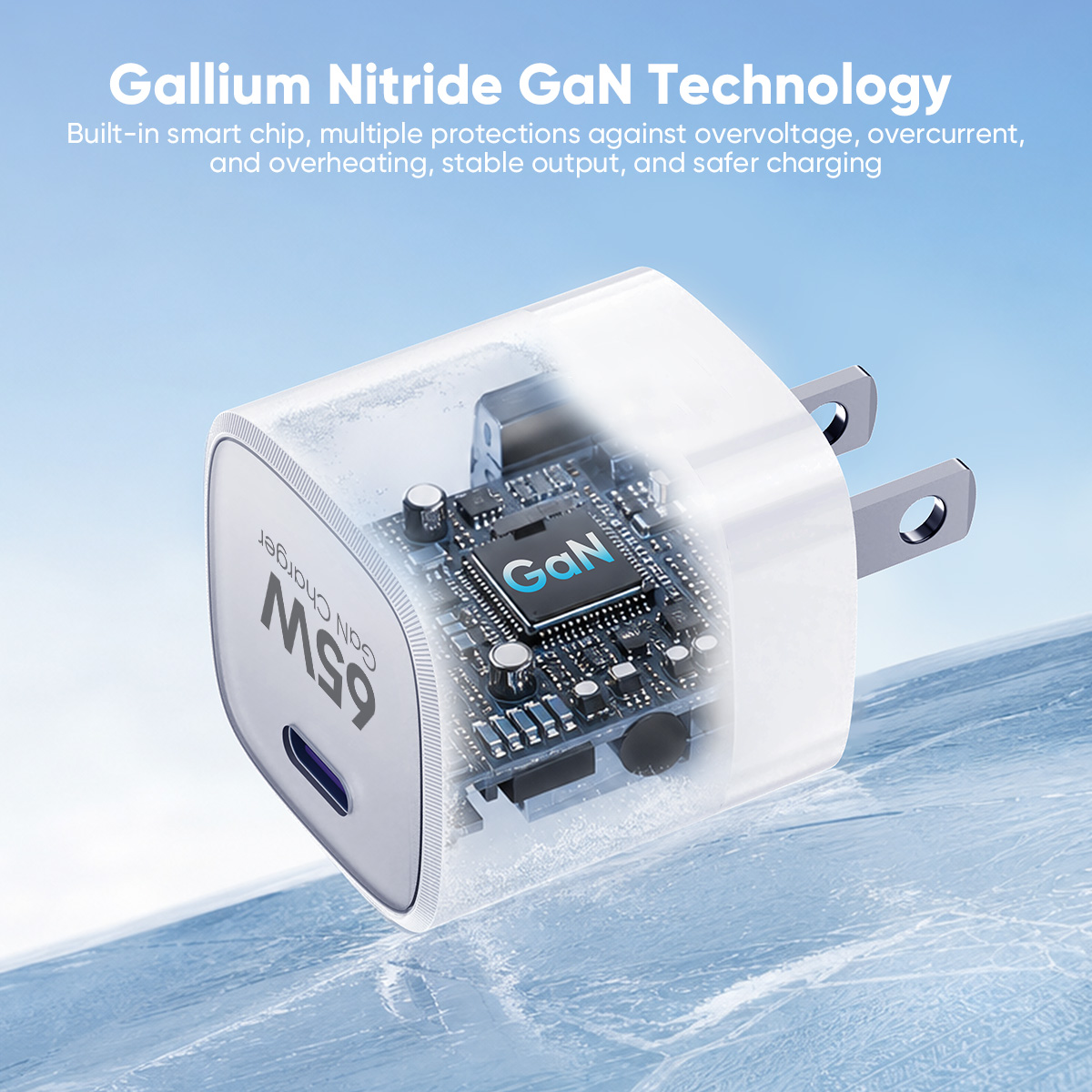 SD-28ZH 65W US USB-C GaN Charger