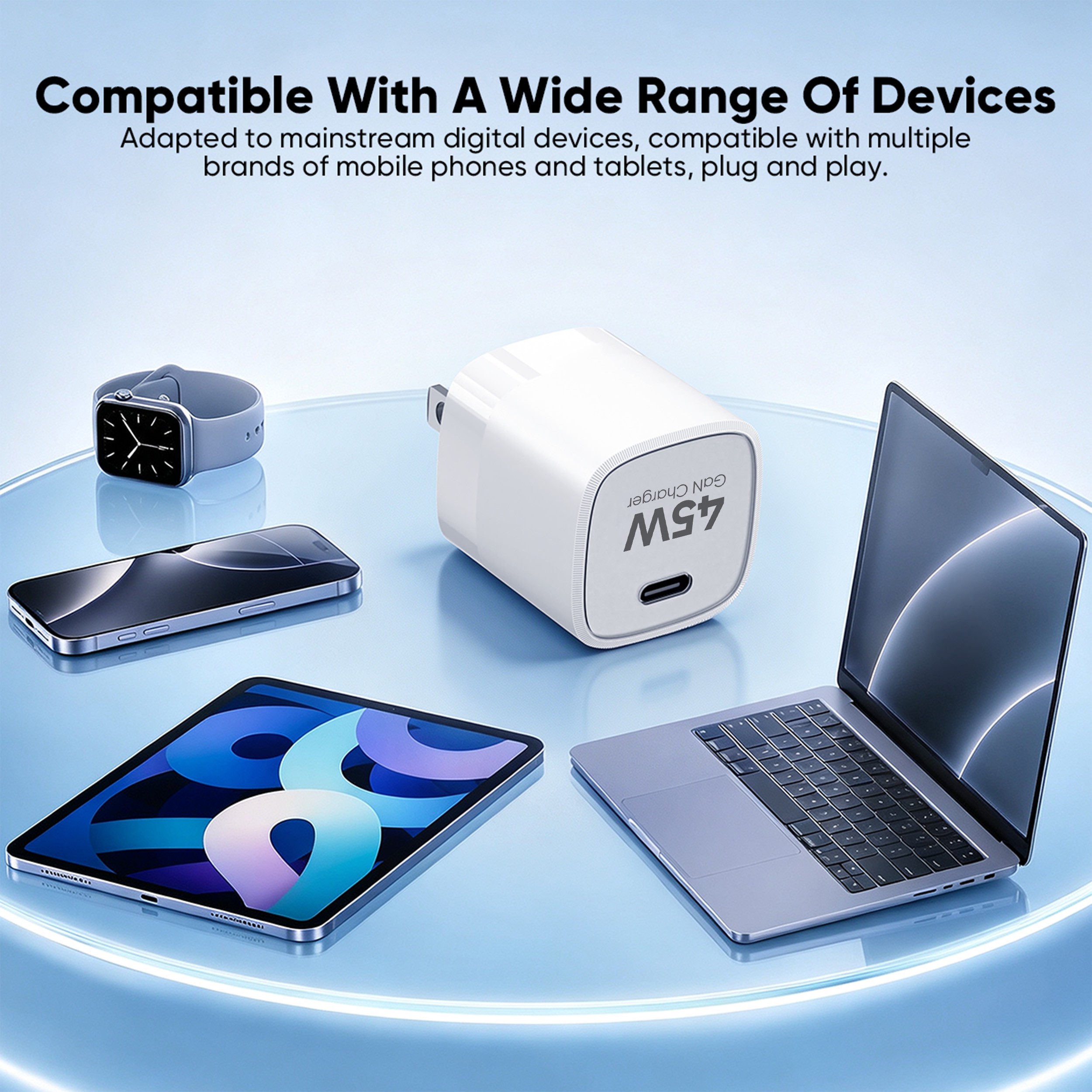 SD-27ZH 45W US USB-C GaN Charger