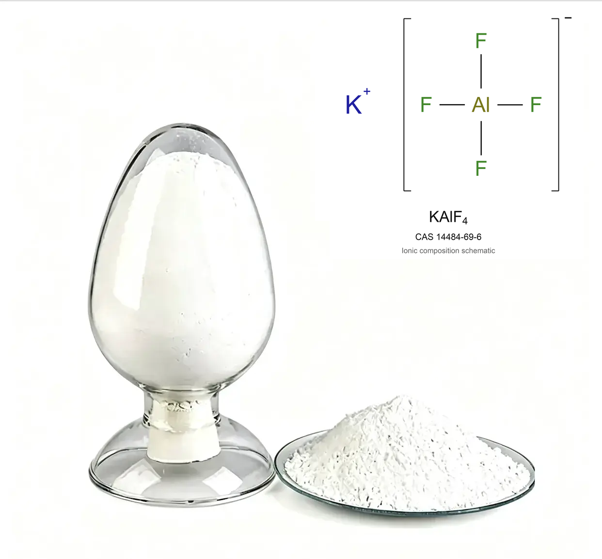 Potassium fluoroaluminate CAS#14484-69-6