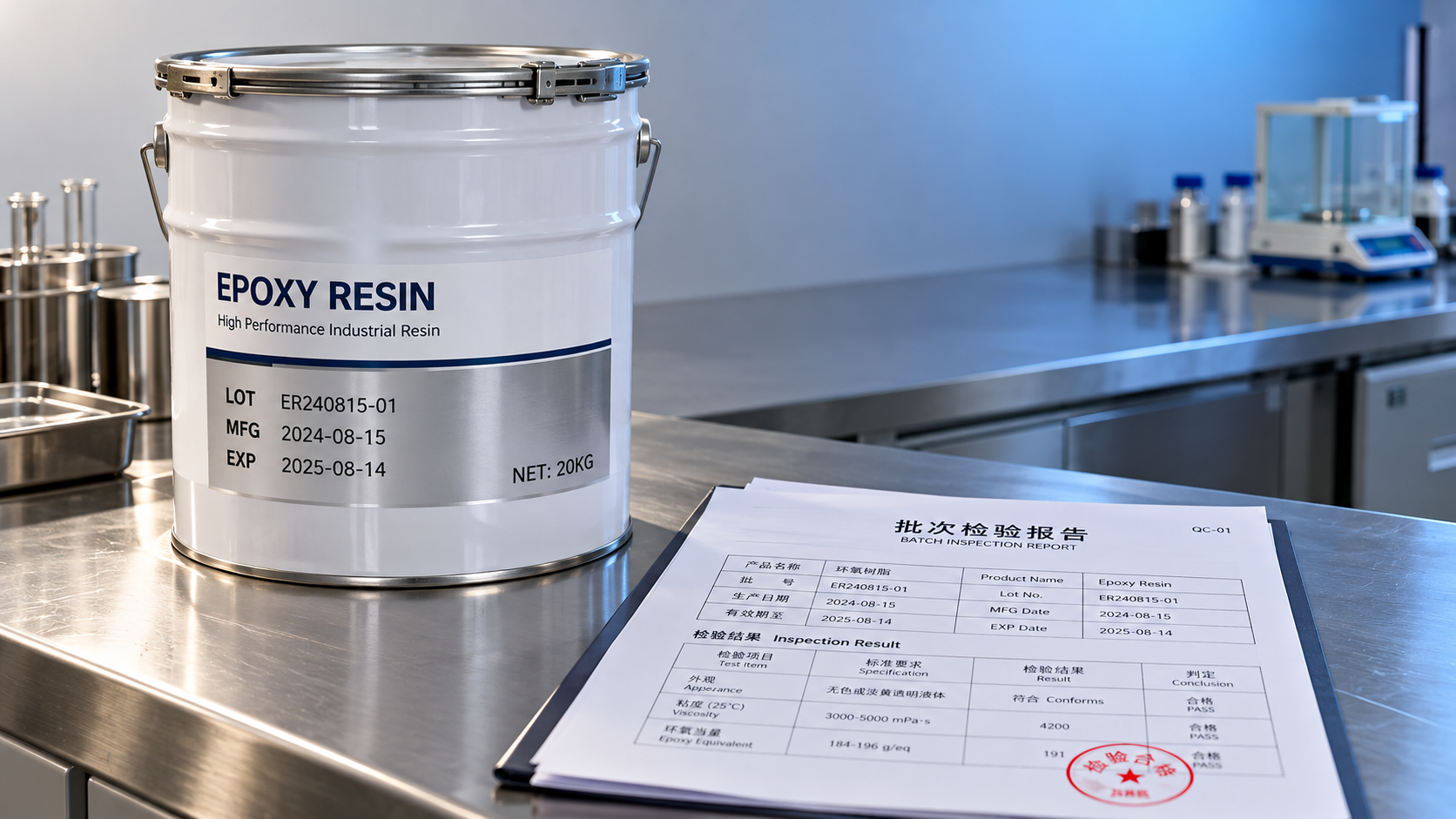 How to verify remaining epoxy resin shelf life before purchase