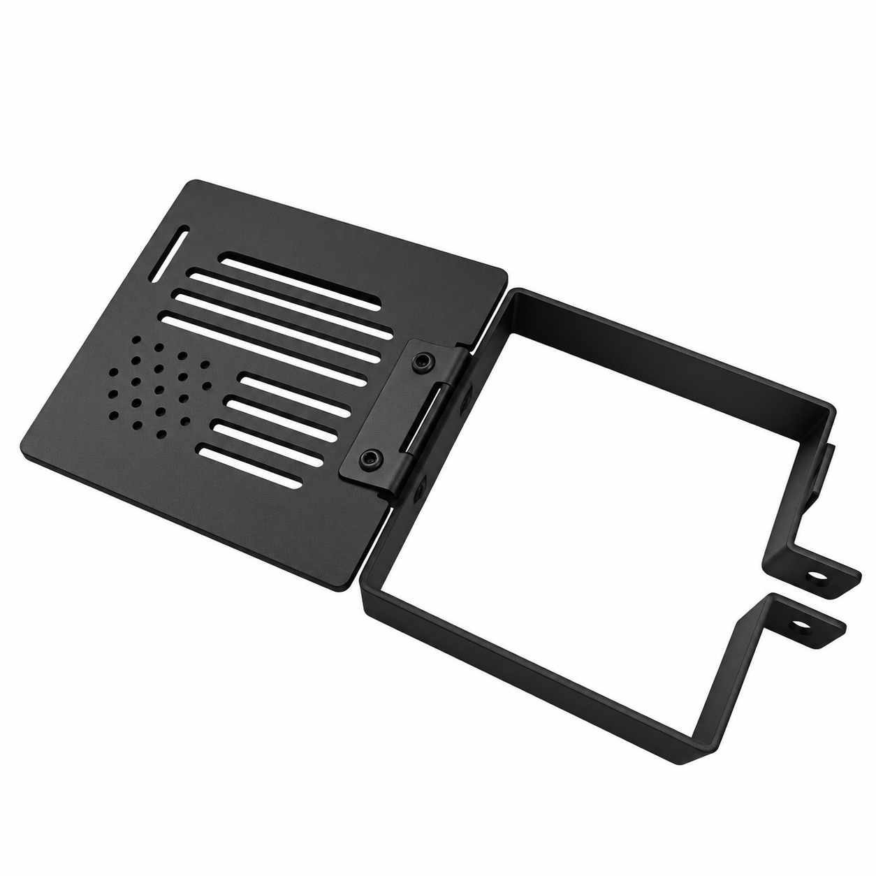 Black bracket clamp