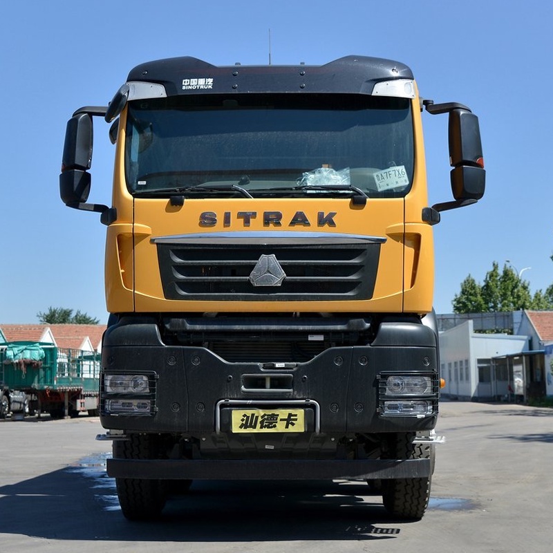 Camion-benne Sinotruk Sitrak G7W 400HP 8x4 de 6,8 m