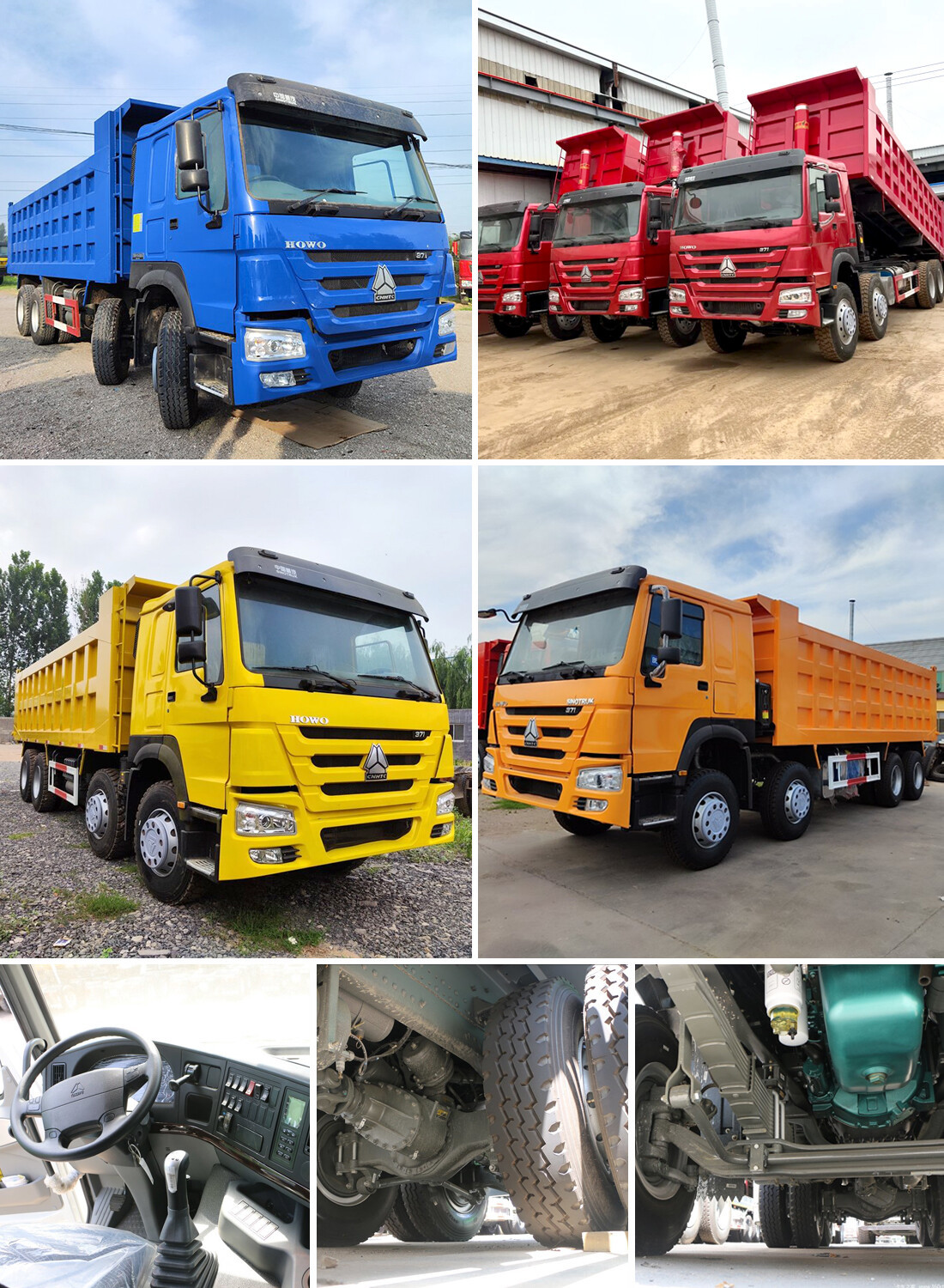 Самосвал HOWO 8x4