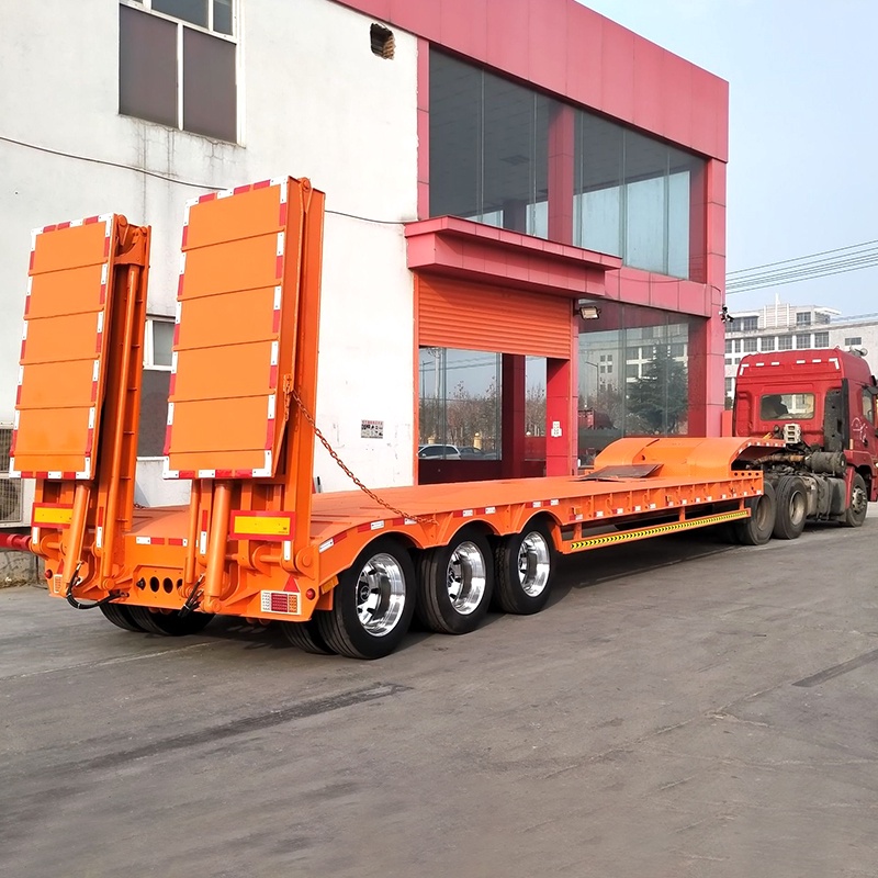 4 Axles Low Bed Trailers