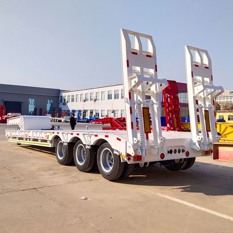 4 Axles Low Bed Trailers