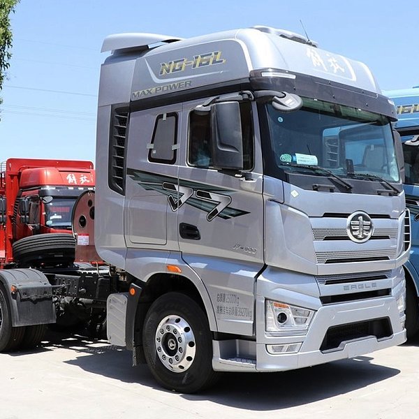 Тягач FAW J7, тяжёлый грузовик, 600 л.с., 6x4, LNG, автоматическая коробка передач