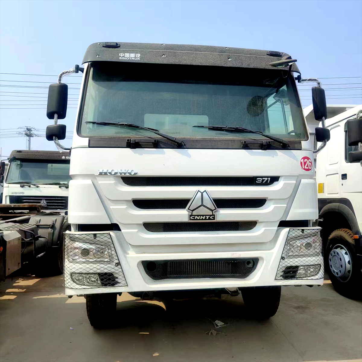 Camion malaxeur à béton Sinotruk Howo 371 6x4 destiné à l’exportation