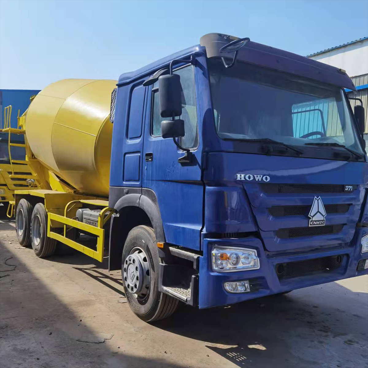 Camion malaxeur à béton Sinotruk Howo 371 6x4 destiné à l’exportation