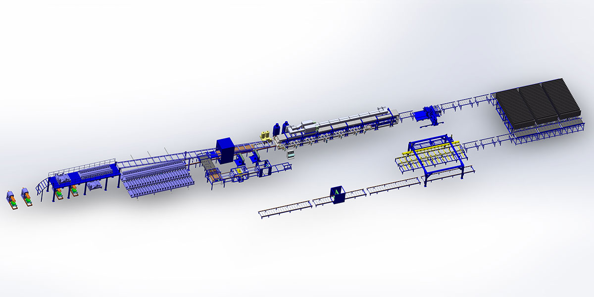 Continuous PU/ PIR Sandwich Panel Production Line Continuous PU/ PIR Sandwich Panel Production Line