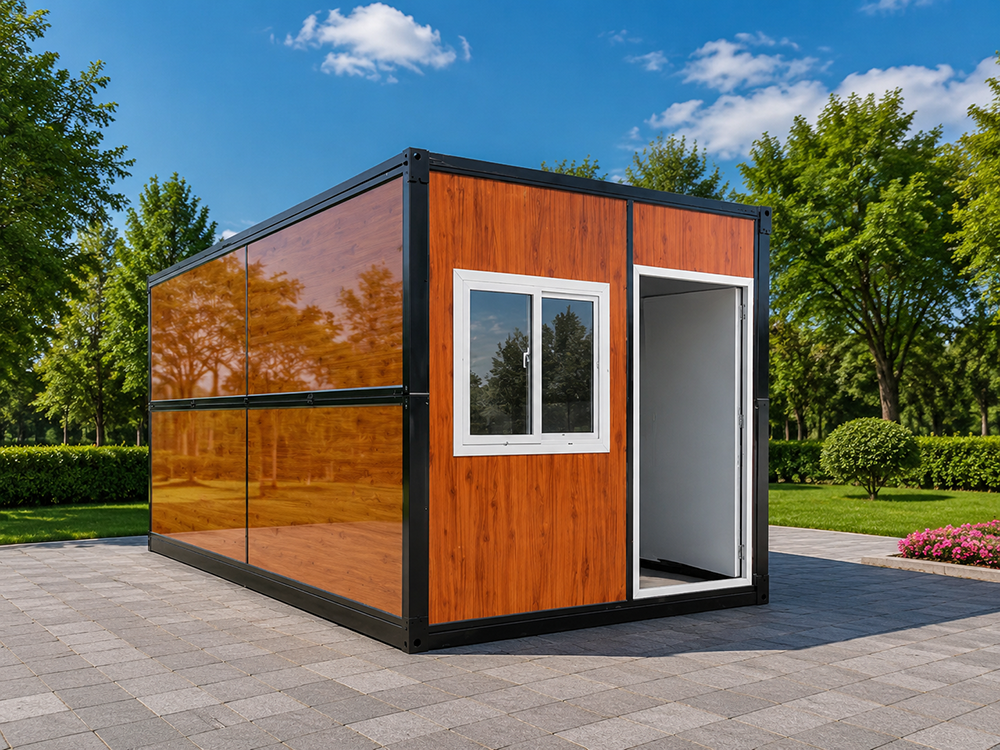 Foldable container house