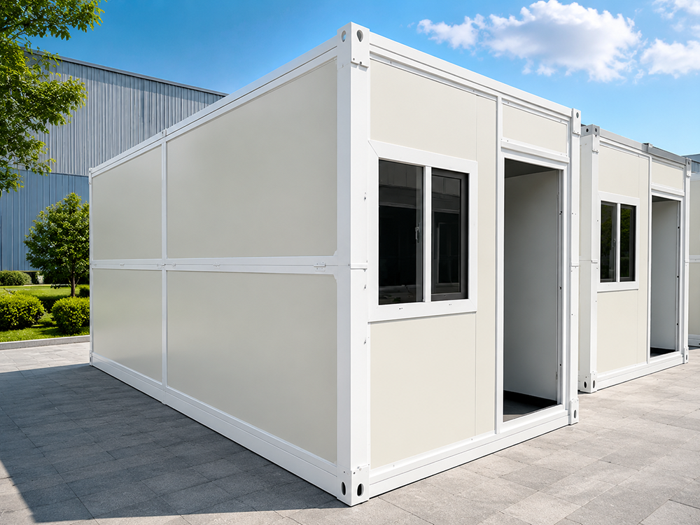 Foldable container house