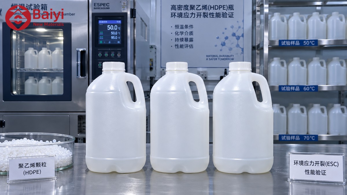 Comment choisir le polyéthylène pour des bouteilles résistantes à la fissuration sous contrainte