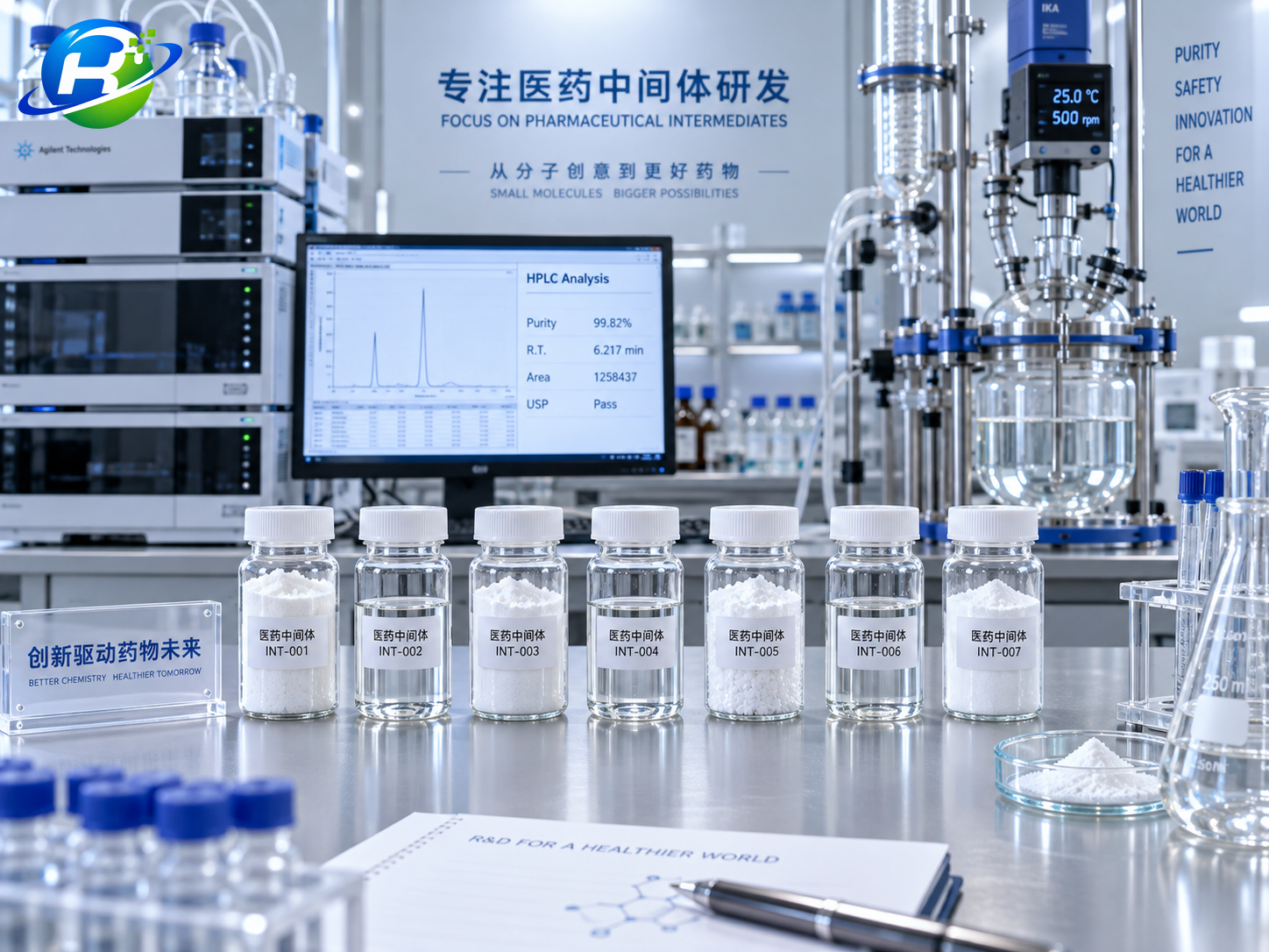 Covering Seven Therapeutic Areas! A Company's Pharmaceutical Intermediates Product Range Exceeds 330 Categories Covering Seven Therapeutic Areas! A Company's Pharmaceutical Intermediates Product Range Exceeds 330 Categories