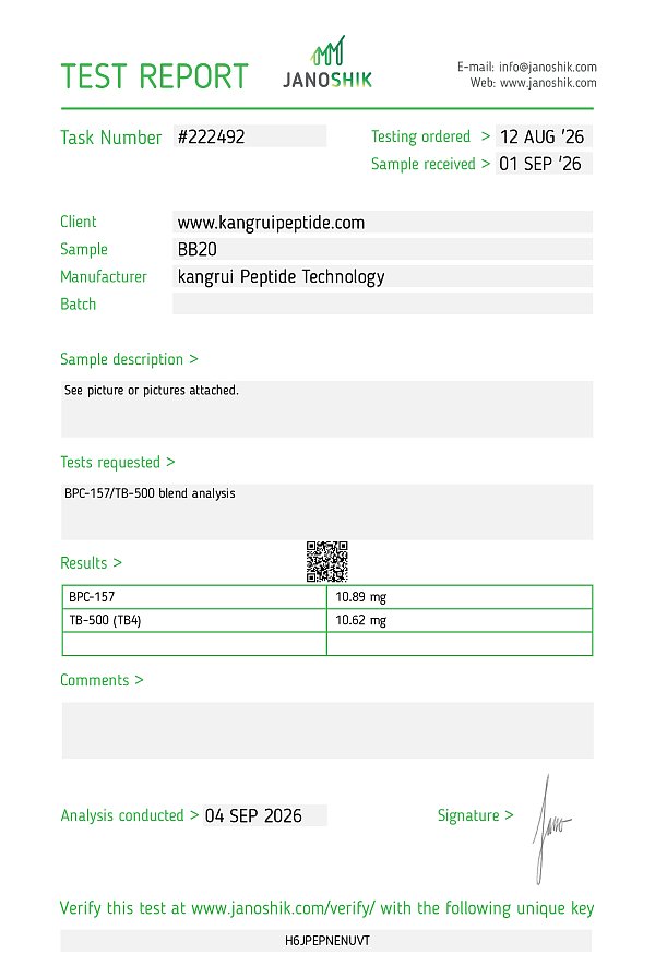 BB20 Test Report #222492