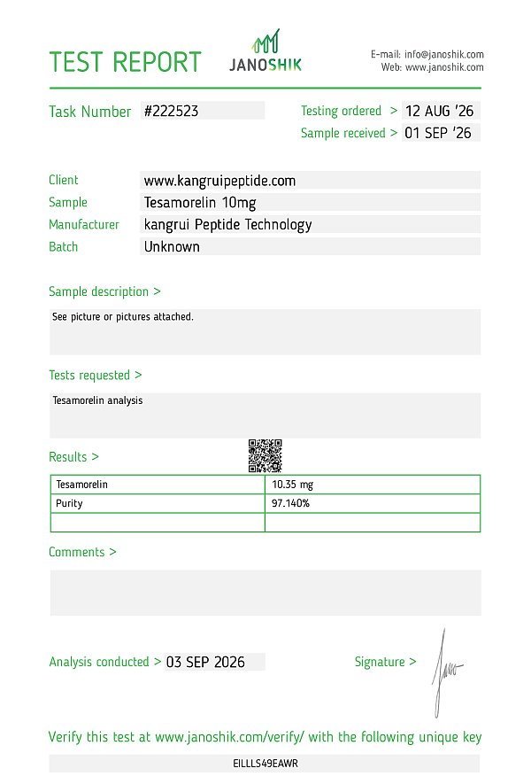 TSM10 Test Report #222523