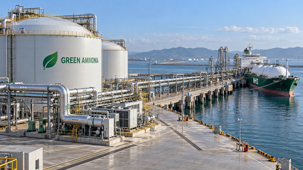 When does refrigerated storage make sense for green ammonia?